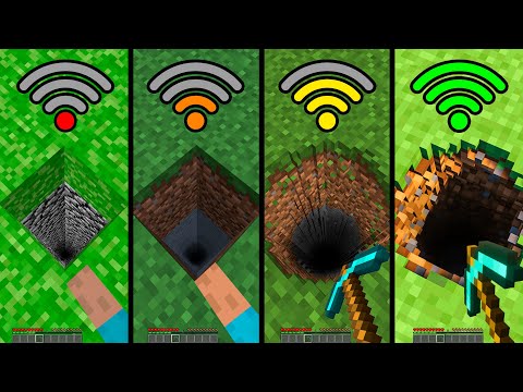 digging straight down with different Wi-Fi