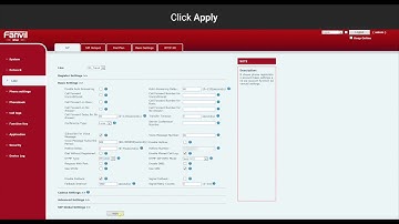 How to setup hotline on a Fanvil X5U-Red IP Phone