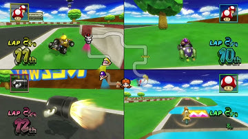 Mario Kart Wii Custom Tracks ✦ 4 Players #277
