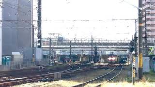 遅57レ EF210-107牽引貨物列車 広島〜新白島間通過