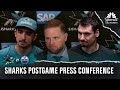 Ryan Warsofsky, Sharks share mentality following team's 5-3 loss against Oilers | NBC Sports CA