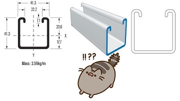 P1000 Unistrut - Revit Detail Item Family#revit #detailing #revitbim #revitfamily