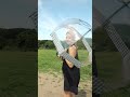 Жіноча прозора парасолька-тростина Fulton Birdcage-2 L042 Houndstooth Border (Гусяча лапка)