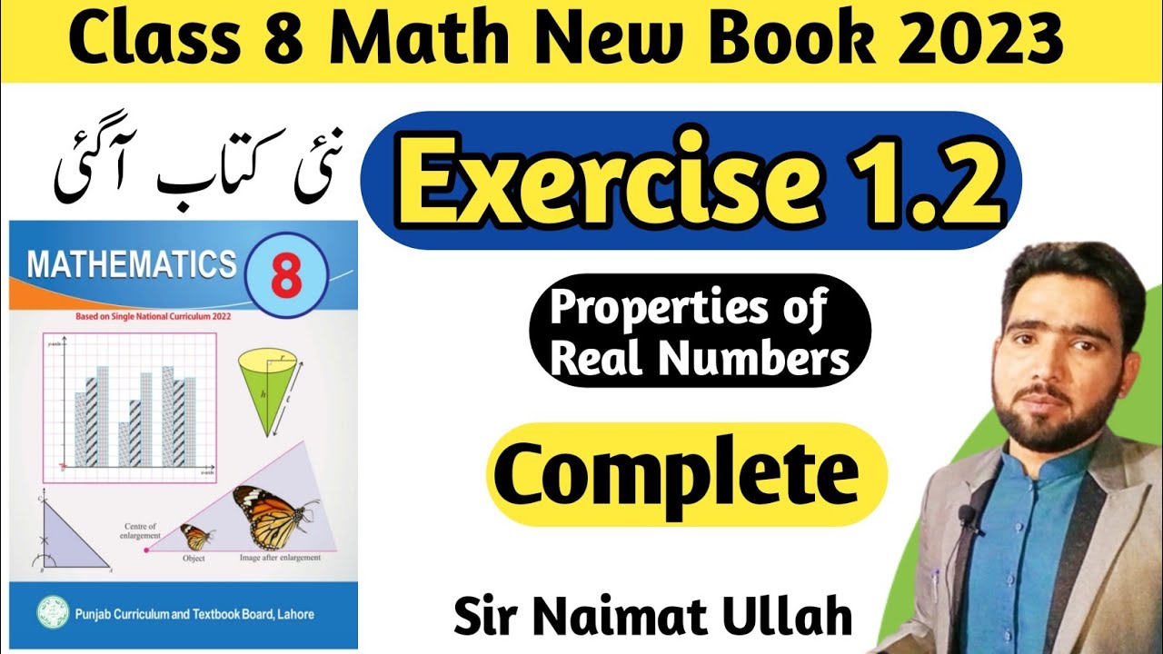 Exercise 1.2 Class 8 Math Chapter 1 New Book 2023 | Complete | Naimat ...