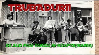 Video thumbnail of "TRUBADURII - SE AUD PASI TARZIU IN NOAPTE(MARIA)!"