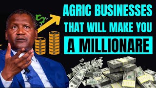 10 Profitable Agriculture Business Ideas which requires no farming