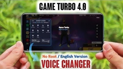 Game Turbo 4.0 🎮 Male to Female Voice Changer || Install Any Device [ MIUI VOICE CHANGER ] No Root