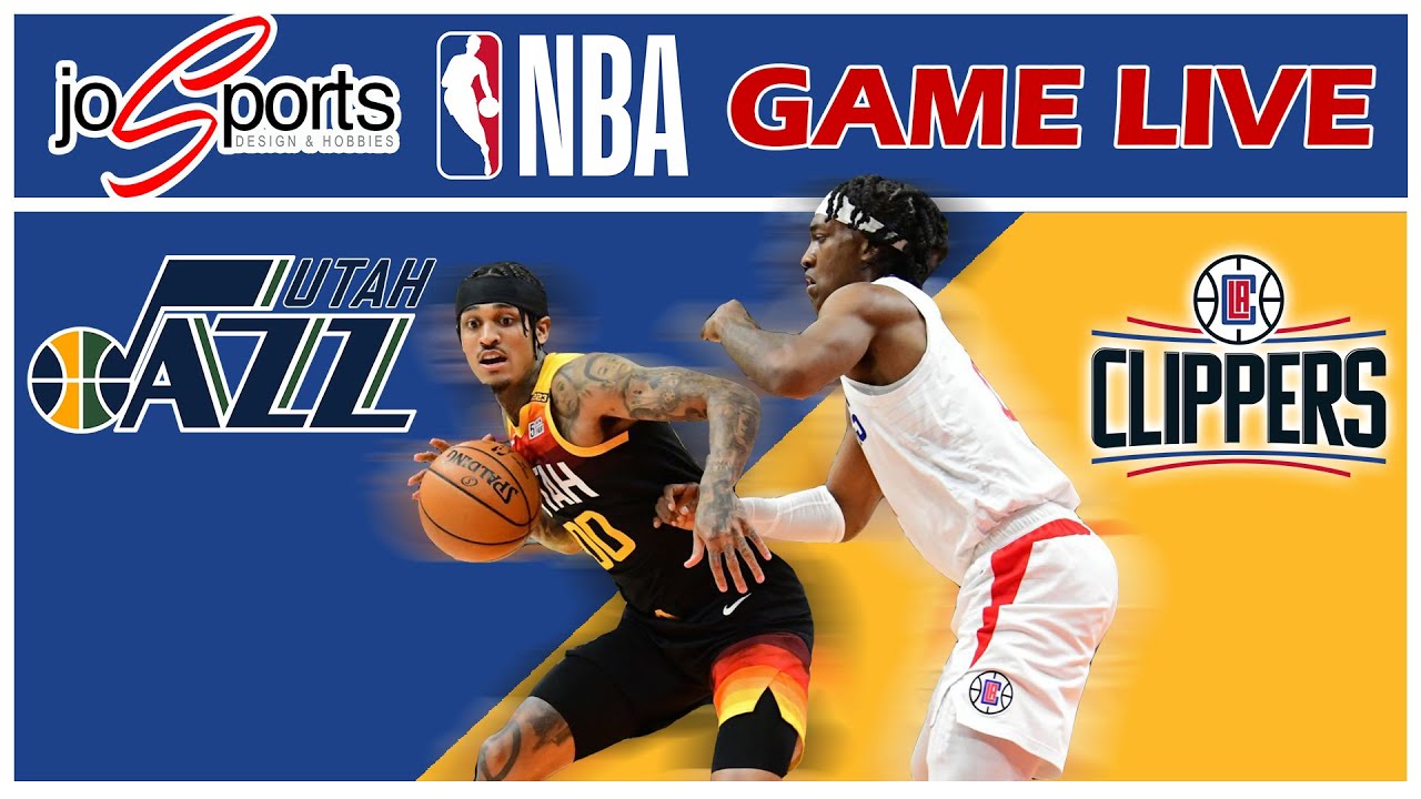 2022-2023 NBA SEASON UTAH JAZZ VS LA CLIPPERS LIVE PLAY BY PLAY