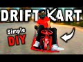 Easy diy electric drift kart  taxi garage 48v crazy cart upgrade kit test and review