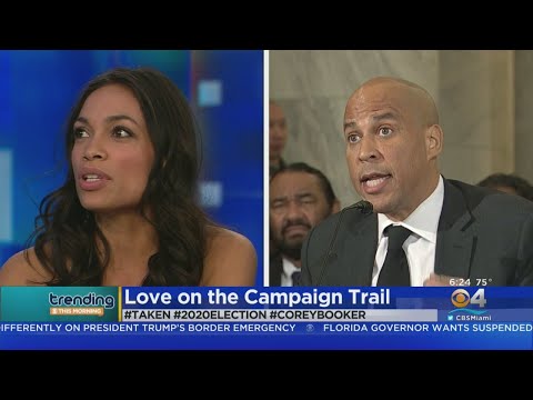 Video: Cory Booker Om Sin Kjærlighet Til Rosario Dawson