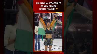 Sonam Zomba UNSTOPPABLE!7 Fight Win Streak|MFN Strawweight Champion 🇮🇳 #sonamzomba #arunachalpradesh