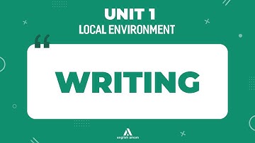Tiếng Anh lớp 9 | Unit 1: Local environment | Sách bài tập: Phần Writing