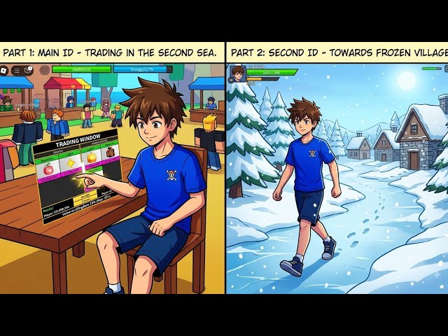 first ID (second ID new journey frozen village part 3 - YouTube