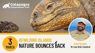 GCT Webinar March 2026: Rewilding Islands - Nature bounces back