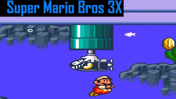 Super Mario Bros 3X 🍄 World 3 [100%/SMW-Hack/Playthrough/English/HD]