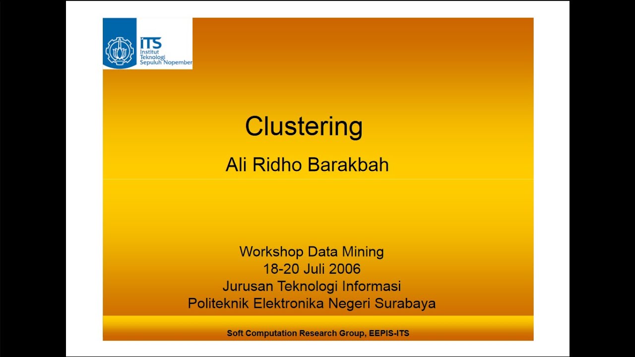 KMeans Clustering - Machine Learning - YouTube