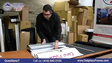 Roll Up PREMIUM - New Banner Installation Instructions