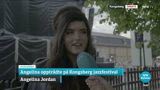 [4K] Angelina Jordan (16) - 7th Heaven and interview - NRK Dagsrevyen 21 - Jul 07, 2022