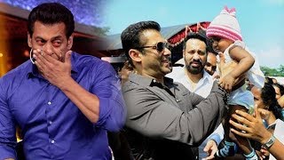 Salman Khan Breaks Down Revealing Why He HELPS \& Donates Money To Poor People- Being Human