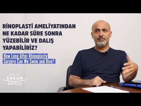 Rinoplasti Ameliyatından Ne Kadar Süre Sonra Yüzebilir Ve Dalış Yapabiliriz? | How Long After Rhinoplasty Surgery Can We Swim And Dive?