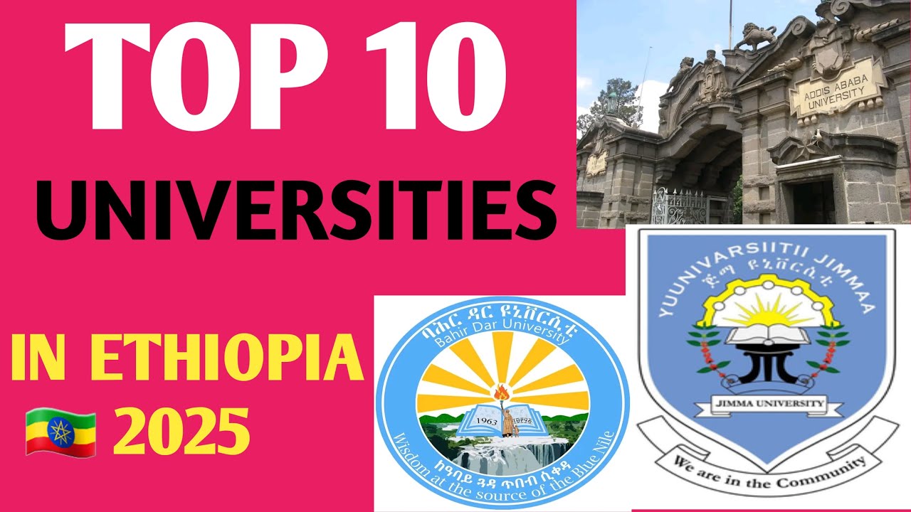 ТОП-10 УНИВЕРСИТЕТОВ ЭФИОПИИ 2025.