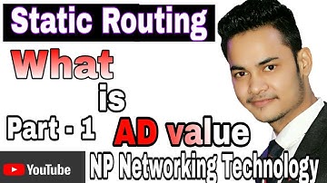 What is Static Routing in Hindi - Part 1 || What is AD Value || Configuration of Static Routing
