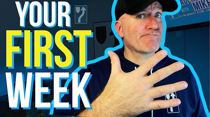 First week as a new manager - what to do in these first 5 days