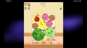 2 Watermelon Pop! Satisfying ASMR Fruit Drop Merge Melon Game #games #asmr #puzzlegame #mobilegame 