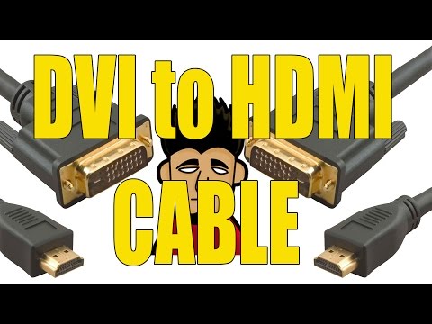 HDMI to DVI Cable