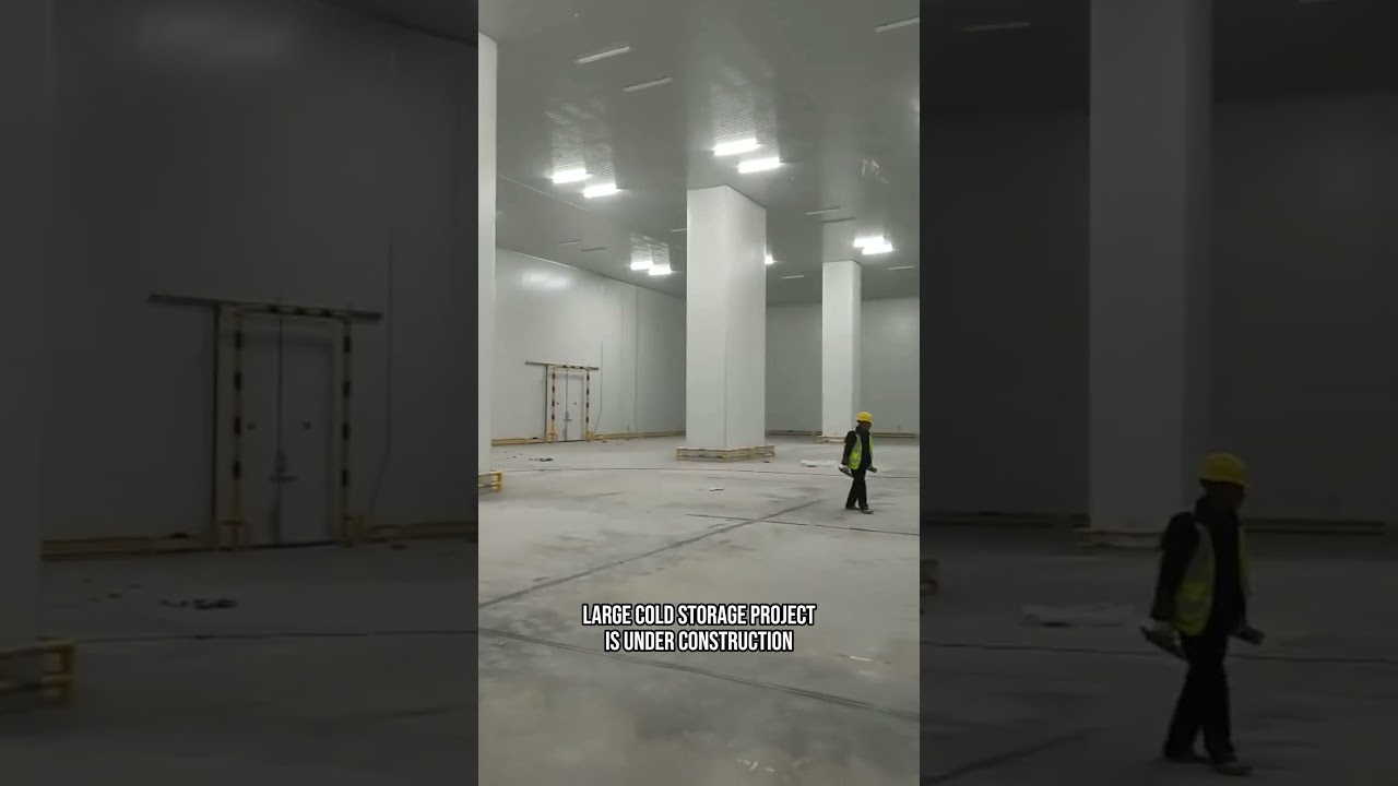 Large cold storage project is under construction.