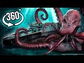 VR 360 Video | KRACKEN  AND  SHARK VS TITANIC 360°  | VR Experience