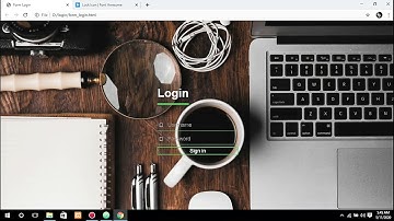 Cara Membuat Form Login Transparan Dengan HTML dan CSS