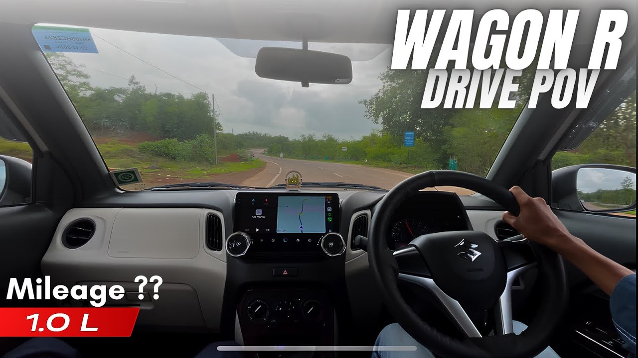 2025 MARUTI SUZUKI WAGON R | VXI | Test drive POV #1 | 998 cc 66 bhp