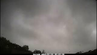 Preston Weather Time lapse 23 July 2023 (24hr non stop rain)