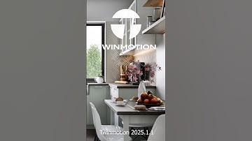 Twinmotion Interior Render | Stunning Realism #twinmotion2025 #interiordesign #kitchen #animation