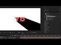 Middle of video