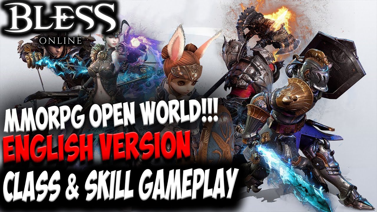 bless online อาชีพ  2022 New  Bless Mobile❗- Gameplay All Classes