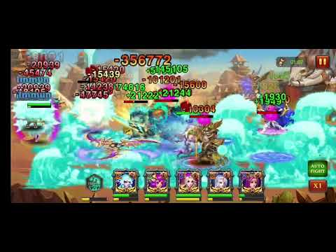 Heroes charge cruisade lvl 9 crazy team