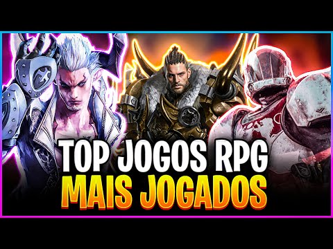 🎮👾OS 17 JOGOS RPG ONLINE GRÁTIS MAIS JOGADOS DE 2023 