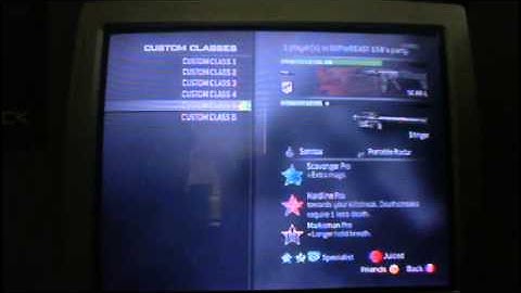 Best mw3 custom classes