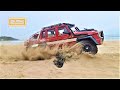 Traxxas trx6 red wine axe5503300kv full power sand beach bash