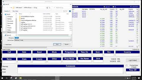 Creating new log in N3FJP