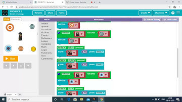 Man collecting coins using code.org