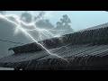 Heavy Rainstorm at Cozy Forest Cabin 🌧️ Sleep Instantly in 5 Minutes