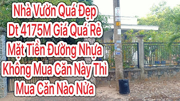 (Đã Bán)Cần bán gấp căn nhà Vườn Tuyệt Đẹp ở Củ Chi Dt 4175m để trả nợ Ngân hàng