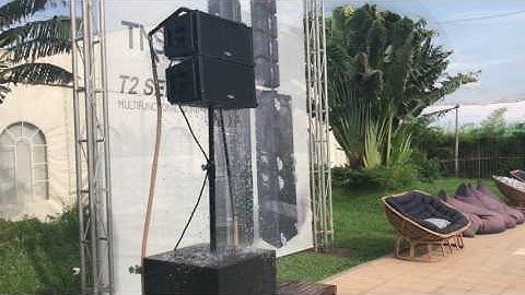 Tasso Audio Waterproof K-ONE active speaker system.