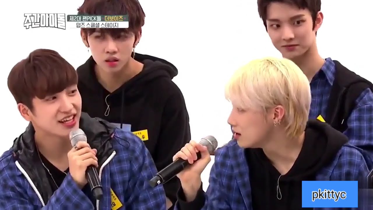 The Boyz Sangnew moment #1 - without me / Sangyeon and New