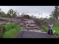 Huge lahar in indonesia caught on camera