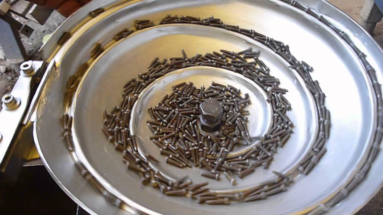 Vibratory Bowl Feeder Screw Feeding 9810861729 Youtube