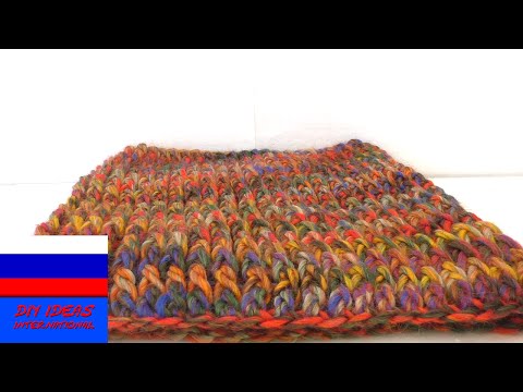Теплый шарф для холодной погоды